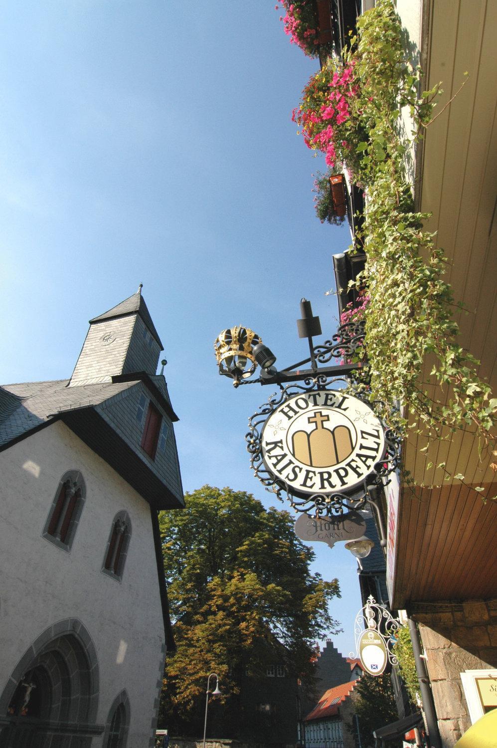 Hotel Garni Kaiserpfalz Goslar Ngoại thất bức ảnh